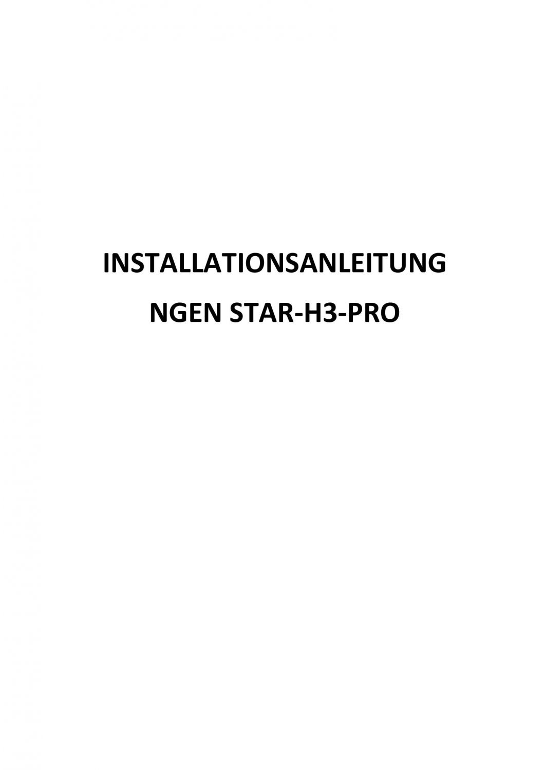 NGEN Star H3-PRO-Wechselrichter