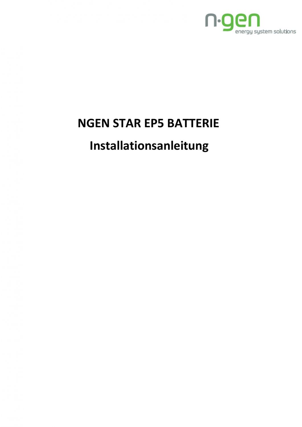 NGEN Star Battery EP5