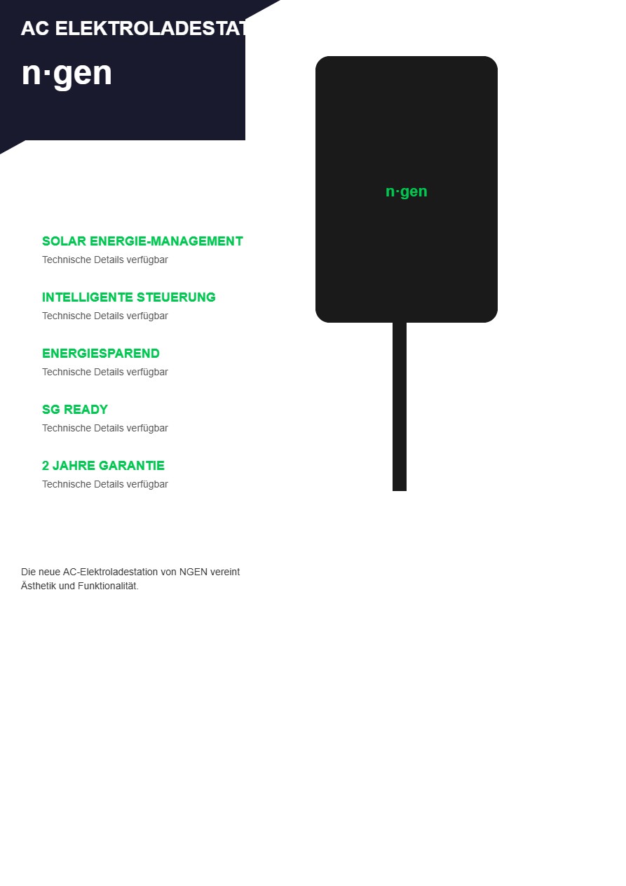 AC-Elektroladestation